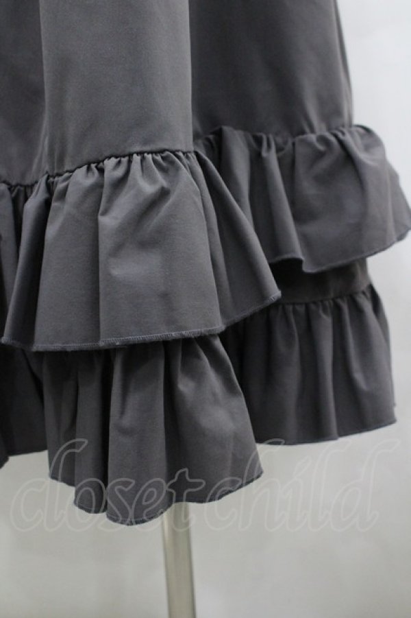 画像3: FLC / 皆方由衣コラボ/ティアードスカート L グレー I-26-03-19-092-LO-SK-SA-ZI (3)