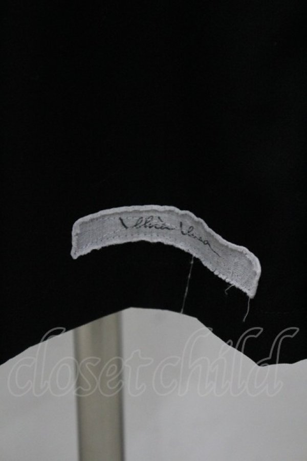 画像3: alice auaa / 後ろボタンロングスカート 3 黒 I-26-03-19-097-AA-SK-SA-ZI (3)