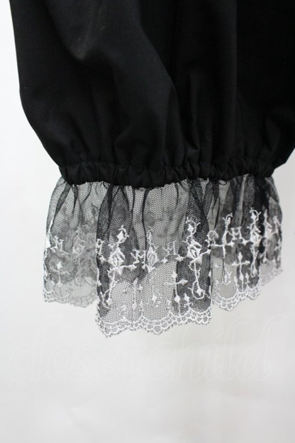 画像3: Moi-meme-Moitie / バラ十字架レースドロワーズ  黒 I-26-03-19-103-MO-PA-SA-ZI (3)