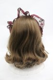 画像3: ATELIER PIERROT / レースリボンヘッドドレス  エンジ I-26-03-19-118-EL-AC-SA-ZI (3)