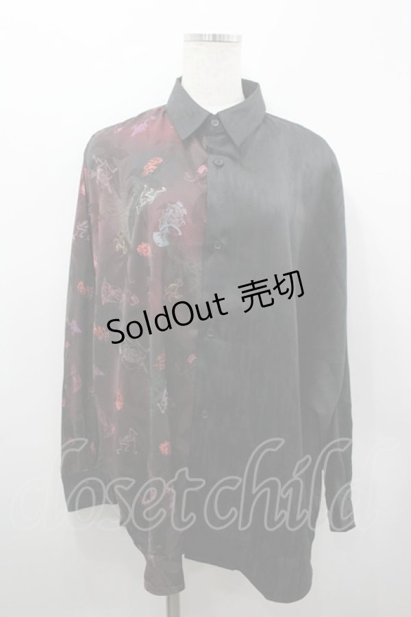 画像3: REZEN / 金剛力士ケープ羽織 M 黒 I-26-03-19-012-LO-TO-SA-ZI (3)