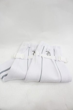 画像: ililil / サイバーリフレクターレッグカバー  白 I-26-03-19-122-PU-ZA-TE-ZI