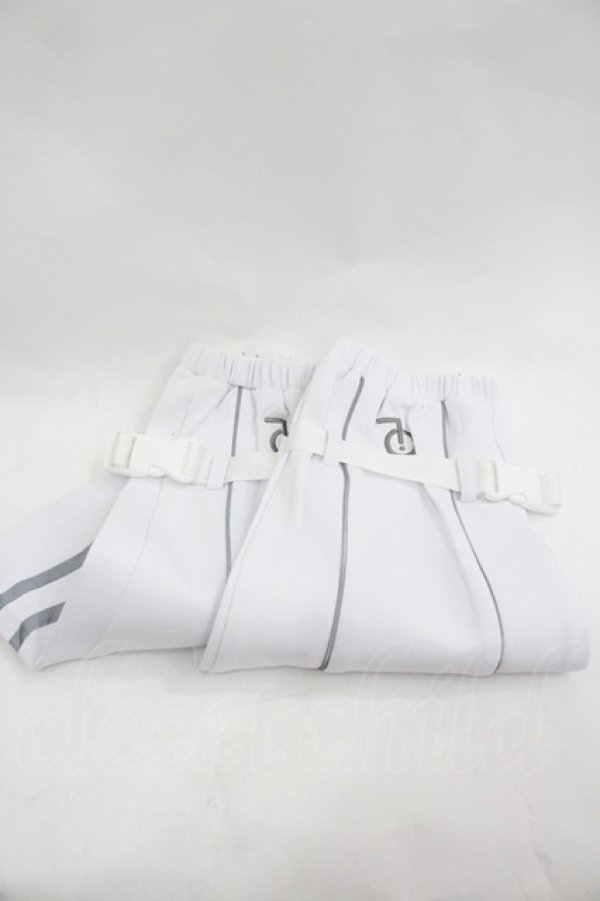 画像1: ililil / サイバーリフレクターレッグカバー  白 I-26-03-19-122-PU-ZA-TE-ZI (1)