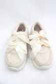 画像1: m petit by misako / レーススニーカー  ベージュ I-26-03-19-124-LO-SH-SA-ZI (1)
