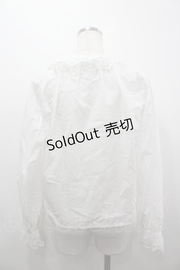 画像4: MILK / Lottie ブラウス  白 I-26-03-19-001-ML-BL-SA-ZI (4)