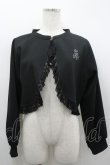 画像1: m petit by misako / MSKバラBフリルボレロ M 黒 I-26-03-19-018-LO-TO-SA-ZI (1)
