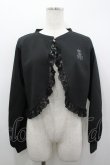 画像1: m petit by misako / MSKバラBフリルボレロ L 黒 I-26-03-19-021-LO-TO-SA-ZI (1)