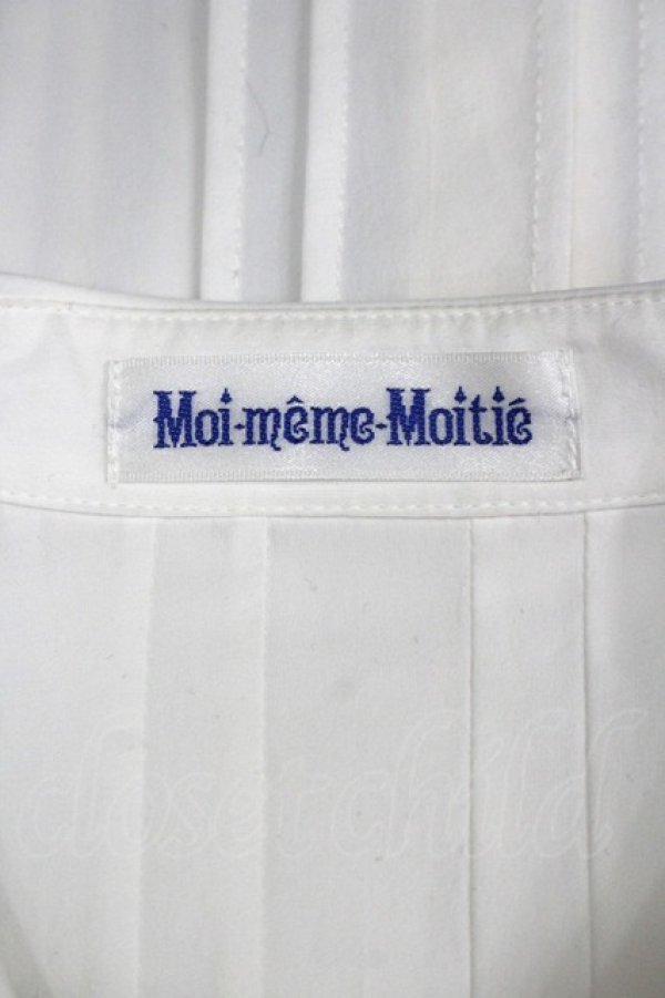 画像3: Moi-meme-Moitie / シャーリングスリーブブラウス  白 I-26-03-19-023-MO-BL-SA-ZI (3)