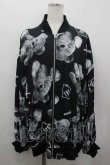 画像1: TRAVAS TOKYO / /Logo bears over size chiffon blouson  黒 I-26-03-19-024-PU-JA-TE-ZI (1)