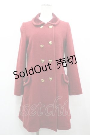 画像: MILK / グラムハートコート  ボルドー I-26-03-19-028-ML-CO-SA-ZI