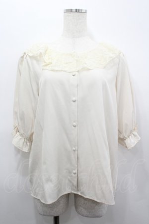 画像: m petit by misako / NINA'Sコラボブラウス L アイボリー I-26-03-19-003-LO-BL-SA-ZI