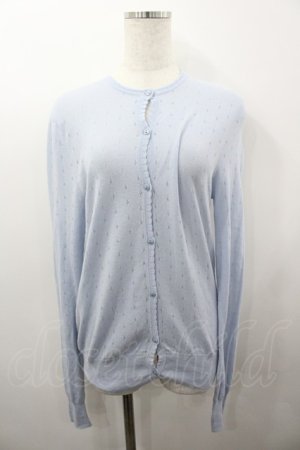 画像: Katie / LACY LACY v neck cardigan  サックス I-26-03-23-035-LO-TO-SA-ZI