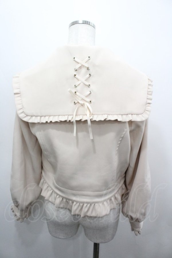 画像3: Honey Cinnamon / ハートバックルライダース F ベージュ I-26-03-23-039-LO-CO-TE-ZI (3)