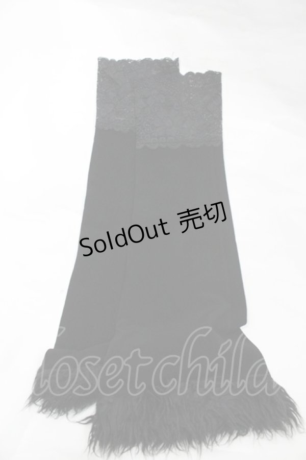 画像5: Qutie Frash / ファー付きオフショル着物カーデ  黒×パープル I-26-03-23-043-QU-JA-TE-ZI (5)