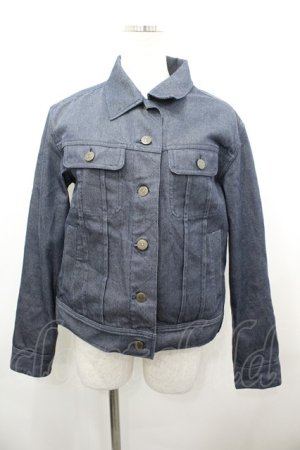 画像: PINK HOUSE / ロゴボタンデニムジャケット  紺デニム I-26-03-23-044-LO-JA-SA-ZI