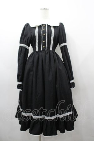 画像: ALICE and the PIRATES / クラシカルメイドワンピース  黒Ｘ白 I-26-03-23-045-PA-OP-SA-ZI