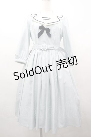 画像: Innocent World / マリアンヌワンピース M サックス I-26-03-23-046-IW-OP-SA-ZI
