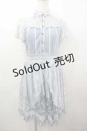 画像: axes femme POETIQUE / アリスうさぎプリントワンピース  ラベンダー I-26-03-23-056-AX-OP-SA-ZI