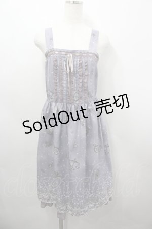 画像: axes femme POETIQUE / 星座柄ワンピース  ラベンダー I-26-03-23-057-AX-OP-SA-ZI