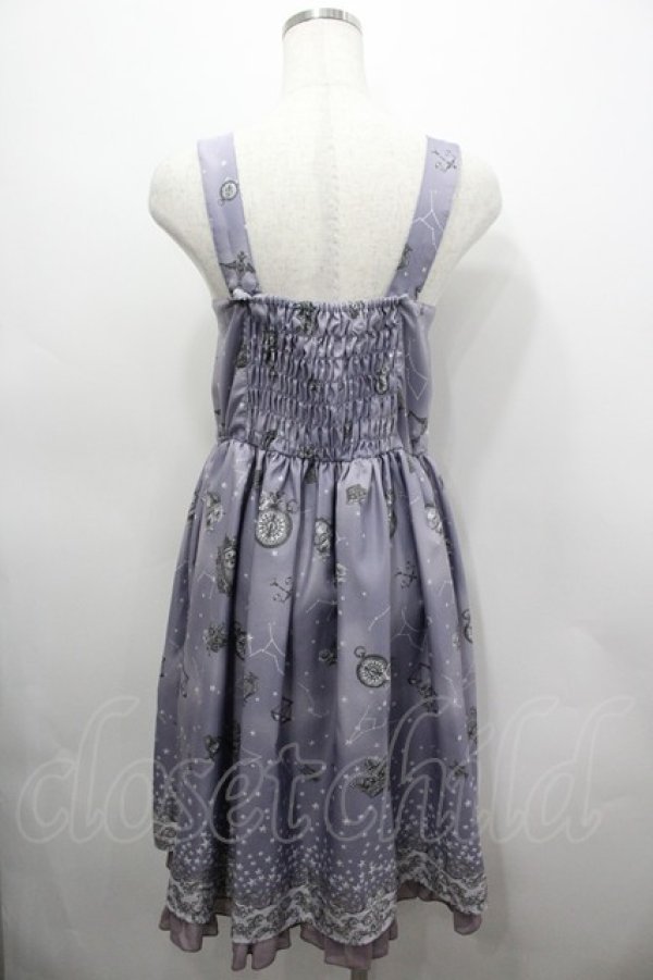 画像3: axes femme POETIQUE / 星座柄ワンピース  ラベンダー I-26-03-23-057-AX-OP-SA-ZI (3)