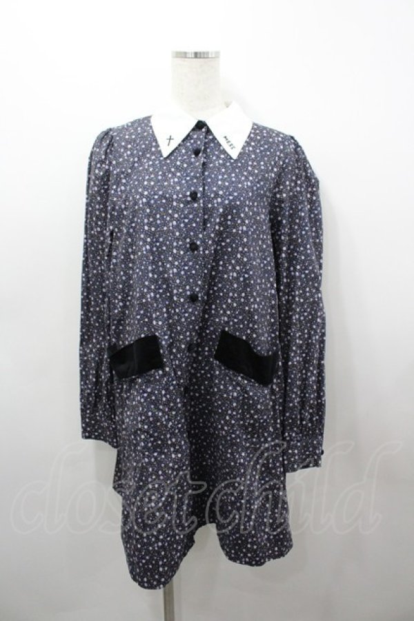 画像1: Katie / WEDNESDAY MESSワンピース  黒 I-26-03-23-063-LO-OP-SA-ZI (1)