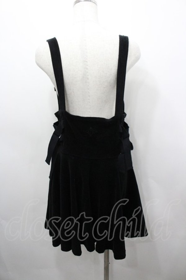 画像3: Katie / TEA&CAKEジャンパースカート  黒 I-26-03-23-064-LO-OP-SA-ZI (3)