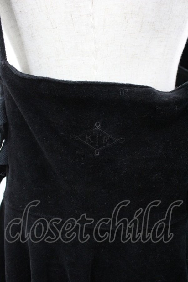 画像4: Katie / TEA&CAKEジャンパースカート  黒 I-26-03-23-064-LO-OP-SA-ZI (4)