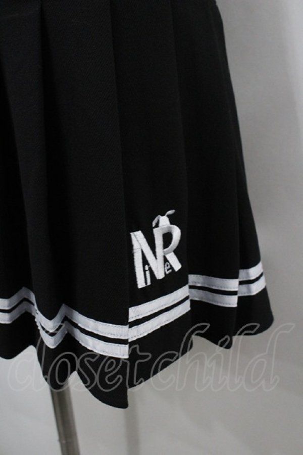 画像2: NieR Clothing / ハイウエストプリーツスカパン  ブラック I-26-03-23-070-PU-SK-SA-ZI (2)