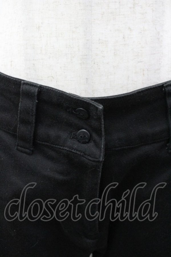 画像2: MIHO MATSUDA / ハーフパンツ M 黒 I-26-03-23-080-GO-PA-TE-ZI (2)