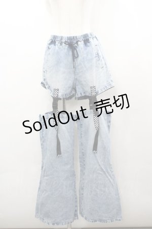 画像: Rabintage / Good Girl Bootcut Denim Pants M インディゴ I-26-03-23-081-PU-PA-SA-ZI