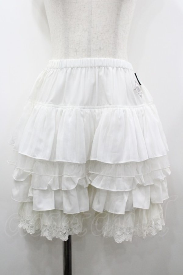 画像1: Ozz oneste / フリルドロワーズ  白 I-26-03-23-083-OO-PA-TE-ZI (1)