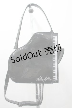 画像: Shilin lolita / ピアノ型バッグ  黒Ｘ白 I-26-03-23-091-LO-BG-SA-ZI