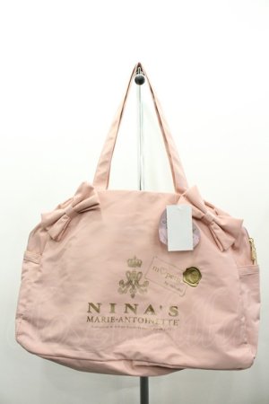 画像: m petit by misako / NINA'Sコラボボストン  ピンク I-26-03-23-094-LO-BG-SA-ZI