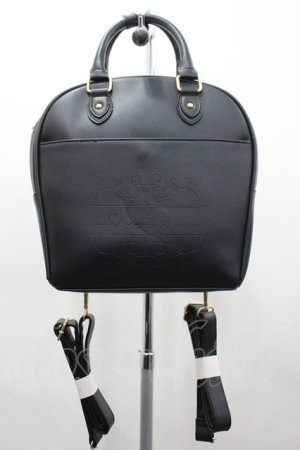 画像: m petit by misako / TT*AM2WAYリュック  黒 I-26-03-23-095-LO-BG-SA-ZI