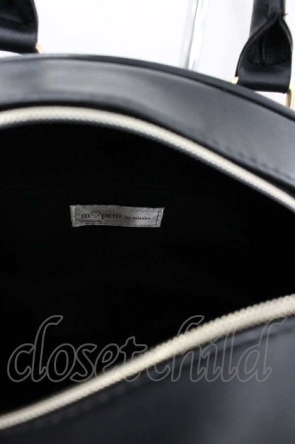 画像3: m petit by misako / TT*AM2WAYリュック  黒 I-26-03-23-095-LO-BG-SA-ZI (3)