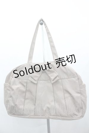 画像: m petit by misako / AMリボンヅカイボストンバッグ  ブラウン I-26-03-23-097-LO-BG-SA-ZT0402G