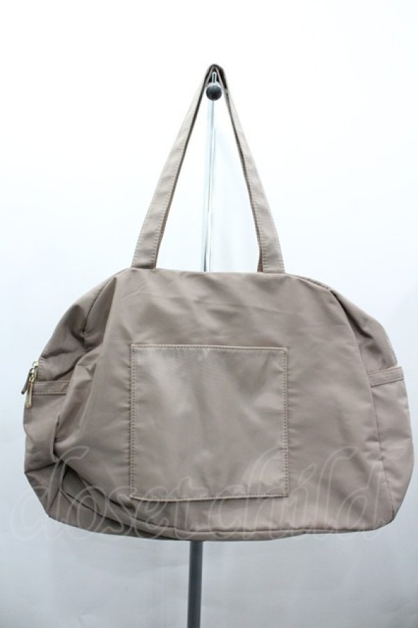 画像2: m petit by misako / AMリボンヅカイボストンバッグ  ブラウン I-26-03-23-097-LO-BG-SA-ZI (2)