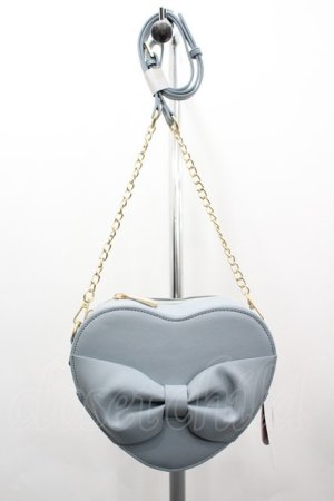 画像: m petit by misako / ハートポシェット  サックス I-26-03-23-099-0-BG-SA-ZI