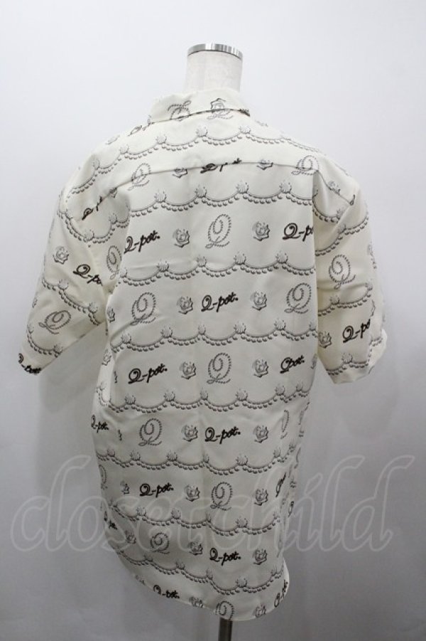 画像3: Q-pot. / パールホイップシャツ ユニセックス 白 I-26-03-23-001-QP-BL-SA-ZI (3)
