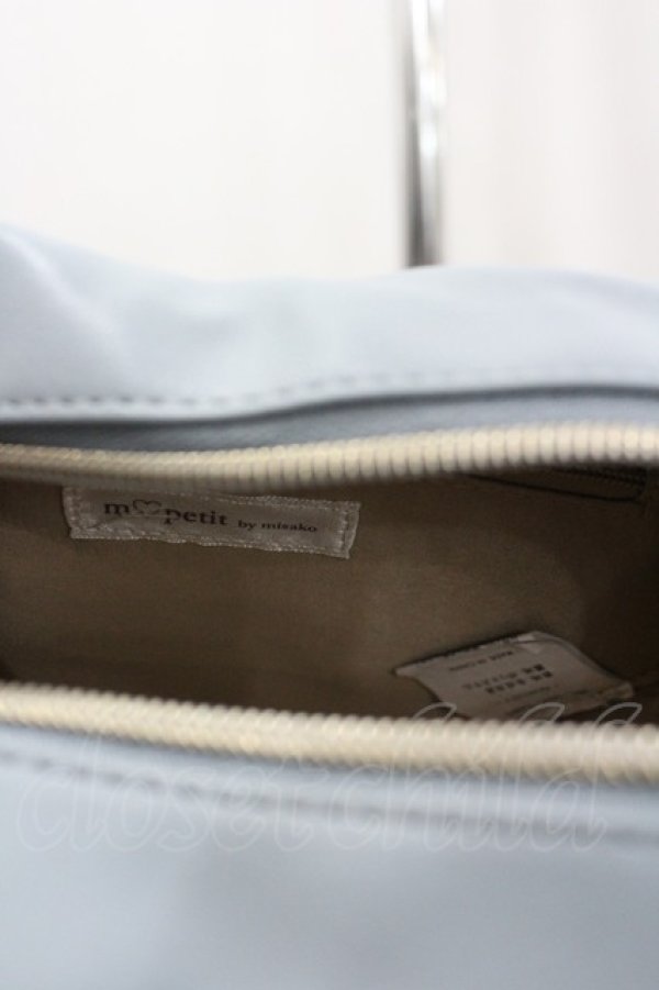 画像3: m petit by misako / ハートポシェット  サックス I-26-03-23-099-0-BG-SA-ZI (3)