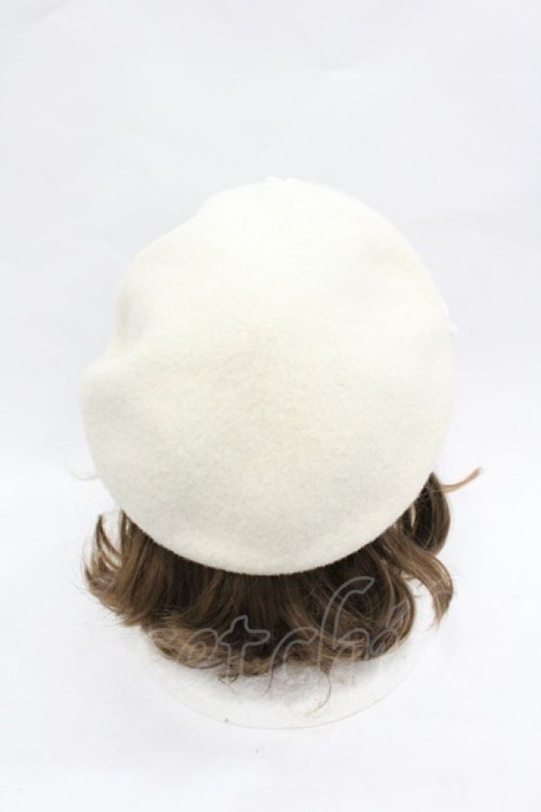 画像3: m petit by misako / AMモチーフリボンベレー  白 I-26-03-23-106-LO-AC-SA-ZI (3)