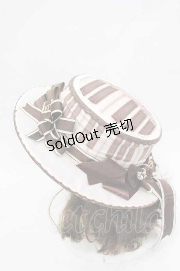 画像2: LOLITAその他(お買取対象外) / バイオリンモチーフハット  ピンクＸブラウン I-26-03-23-115-LO-AC-SA-ZI (2)