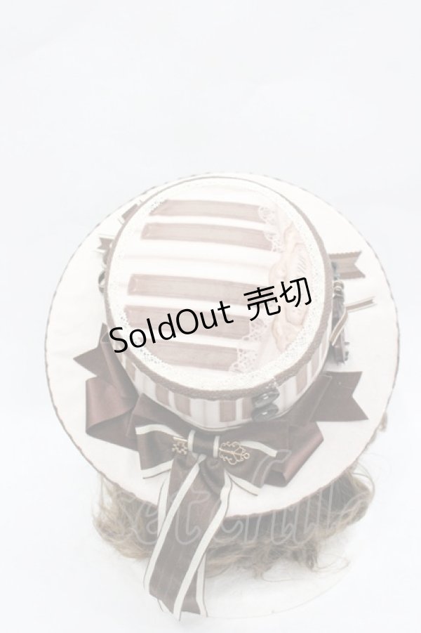 画像3: LOLITAその他(お買取対象外) / バイオリンモチーフハット  ピンクＸブラウン I-26-03-23-115-LO-AC-SA-ZI (3)