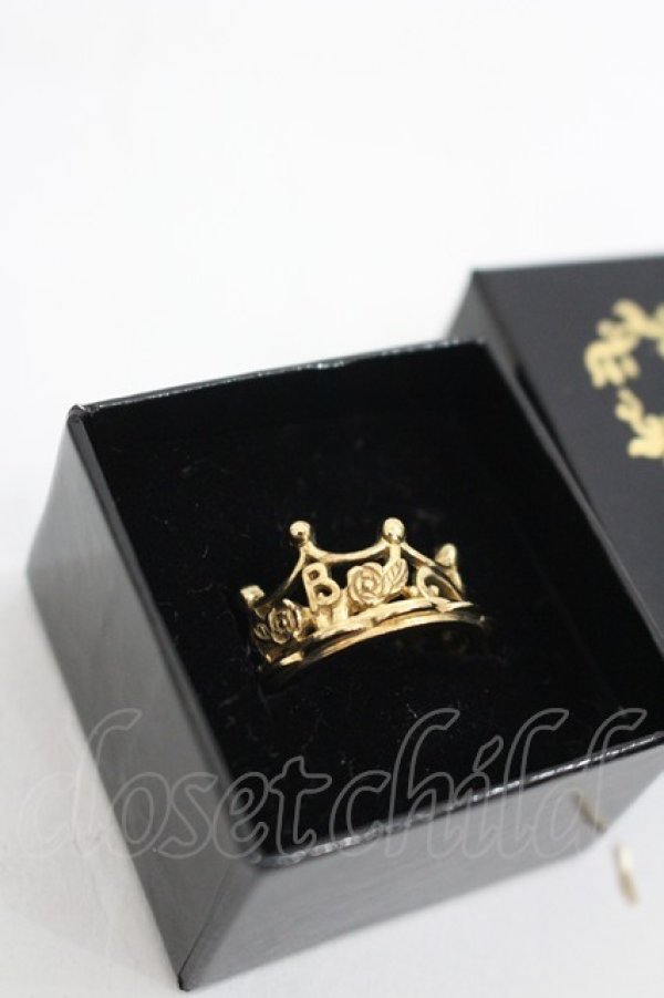 画像2: BABY,THE STARS SHINE BRIGHT / ミルククラウンリング  ゴールド I-26-03-23-119-BA-AC-SA-ZI (2)