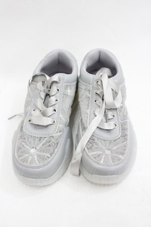 画像: m petit by misako / AMチュールスニーカー  L グレー I-26-03-23-123-LO-SH-TE-ZI