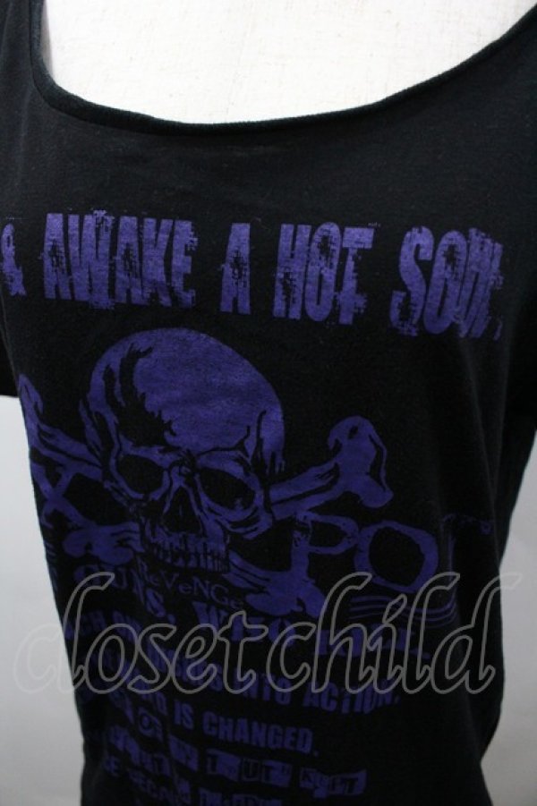 画像2: SEX POT ReVeNGe / ノベルティ復刻Tシャツ  パープル I-26-03-23-018-SP-TS-SA-ZI (2)