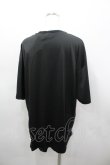 画像3: meltyglow / Melty BIG PRINT CUTSEW  ブラック I-26-03-23-021-PU-TS-SA-ZI (3)