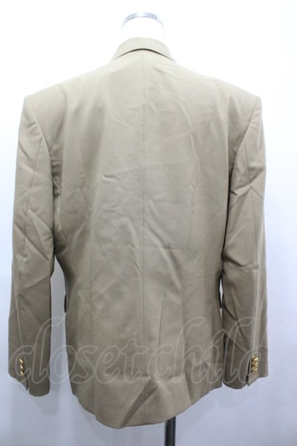 画像2: INGEBORG / ワッペンダブルボタンジャケット  ベージュ I-26-03-25-035-LO-JA-SA-ZI (2)