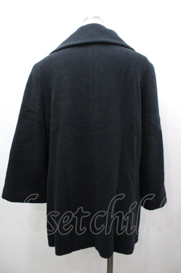 画像2: INGEBORG / BIG丸襟コート  ネイビー I-26-03-25-036-LO-CO-SA-ZI (2)