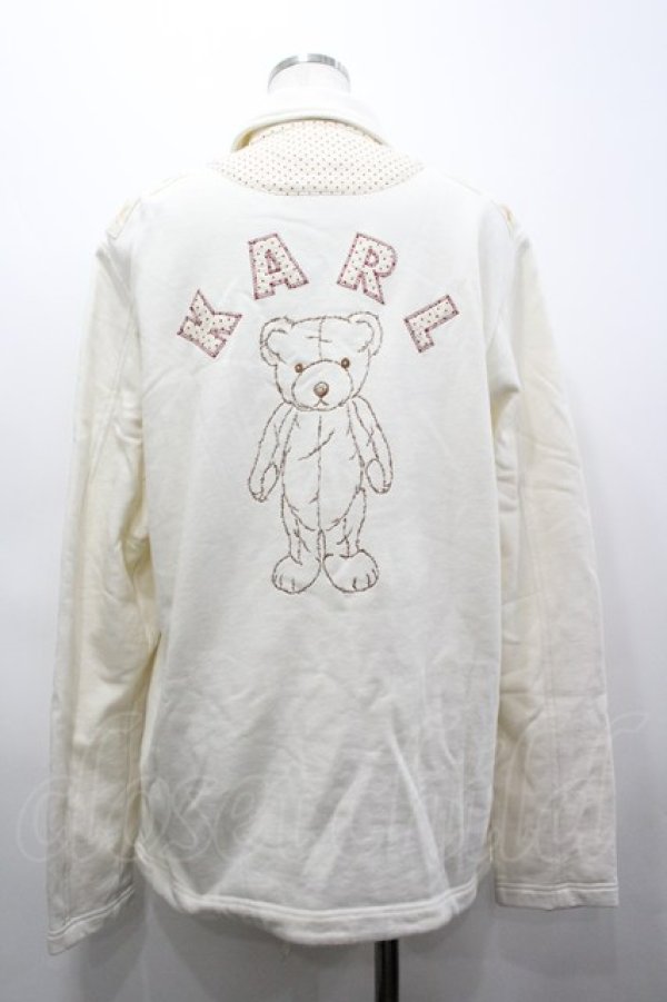 画像2: Karl Helmut / KARLくん刺繍スウェットブルゾン 3(M) アイボリー I-26-03-25-037-EL-JA-SA-ZI (2)